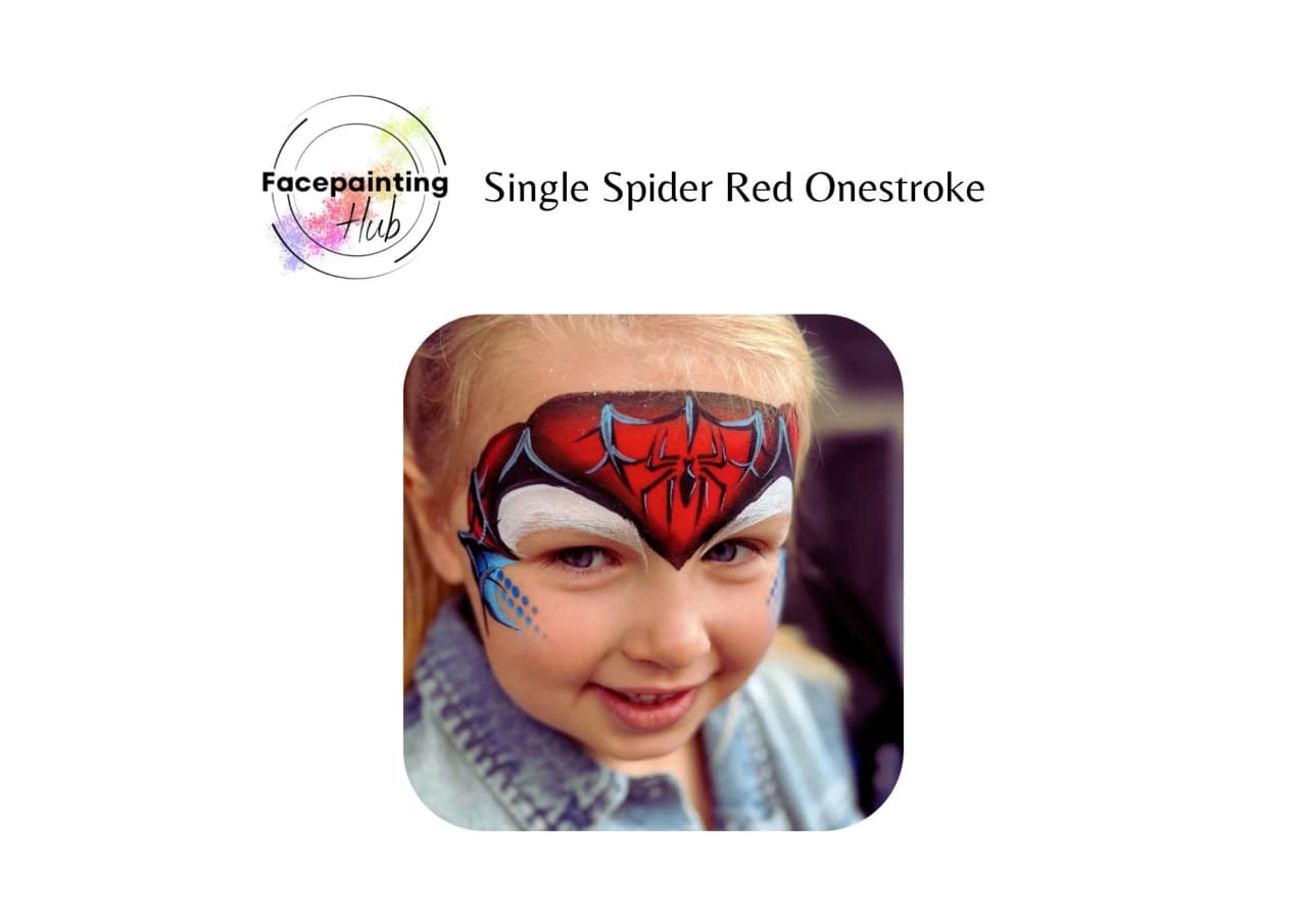 Facepainting Hub - Spider Red (refill) afbeelding 2