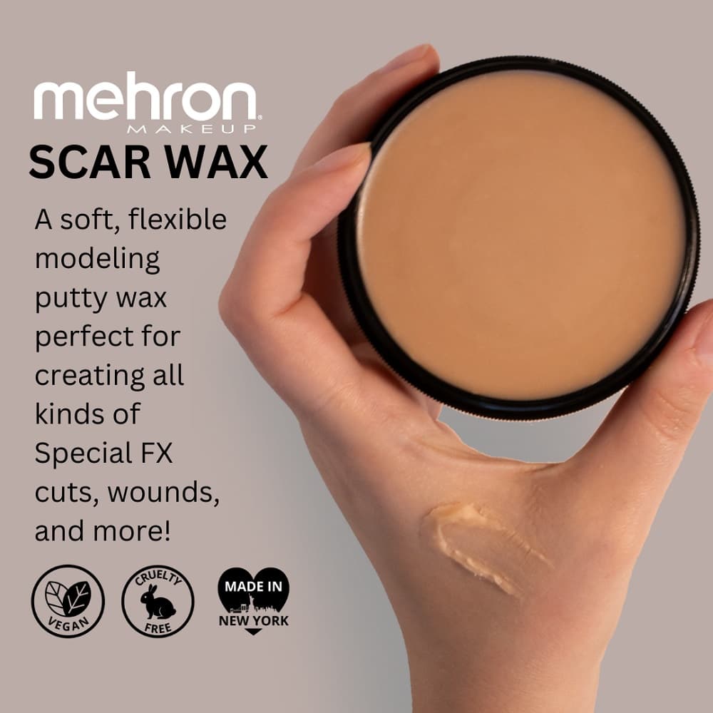 Mehron Scar Wax - Light afbeelding 2