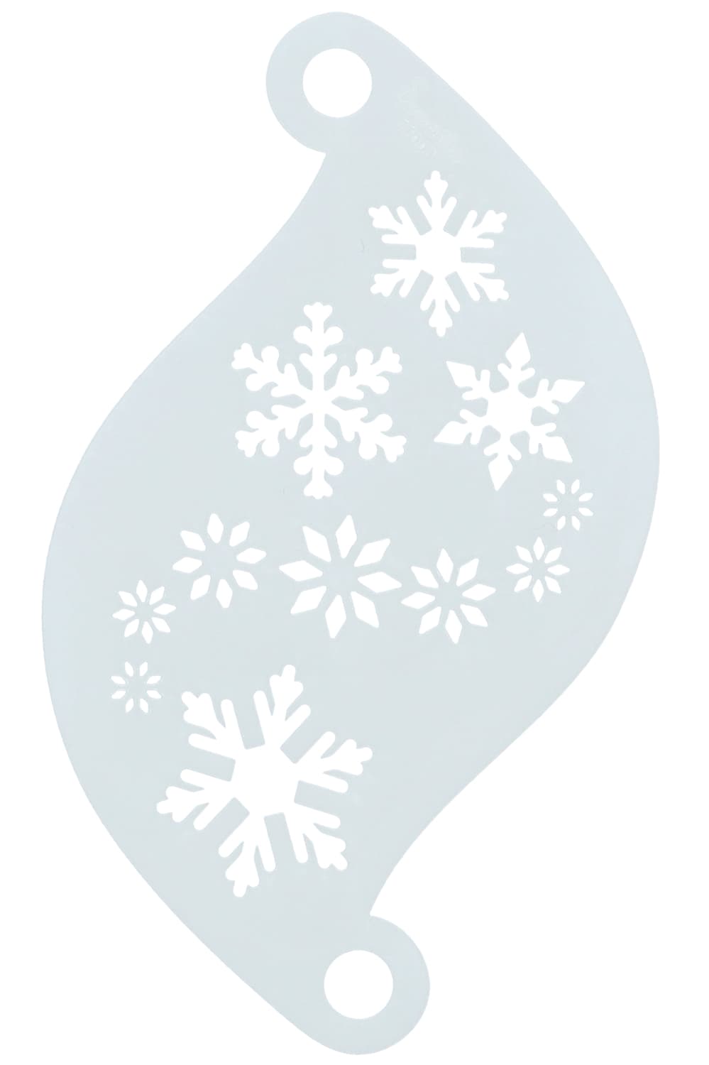 Superstar Stencil - Snowflakes image 1