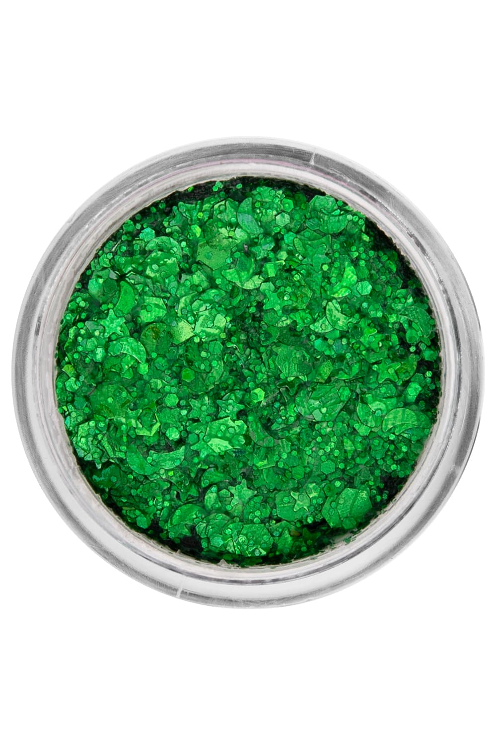 PXP pressed chunky glitter cream - Enchanted Green afbeelding 1