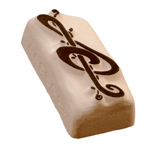 Ladot stempel muzieksleutel M 242 afbeelding 1
