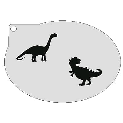 Schminksjabloon Dino's image 1